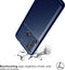 iMoshion Hoesje Geschikt voor Motorola Moto G60 Hoesje Siliconen - iMoshion Carbon Softcase Backcover - Blauw