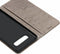 Hoesje Geschikt voor Samsung Galaxy S10 Plus Hoesje Met Pasjeshouder - Mandala Bookcase - Grijs