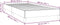 vidaXL - Bedframe - stof - groen - 80x200 - cm