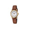 Lorus RRS18VX9 - Dames Horloge - 26 mm - Bruin Leder