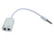 Sandberg Headset converter - Dual naar Single - 3.5mm analoog - Wit