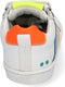 Bunnies JR Puk Pit - Lage Sneakers - Wit/Multi - Leer - Veters
