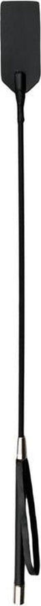EasyToys - Zweep SM met Lange Steel - Zweep Sex Musthave voor SM liefhebber - Kinky Zweep met Lange Steel - BDSM - Zwart