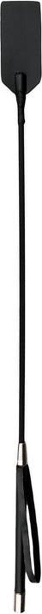 EasyToys - Zweep SM met Lange Steel - Zweep Sex Musthave voor SM liefhebber - Kinky Zweep met Lange Steel - BDSM - Zwart
