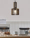 NIARI - Hanglamp - Donkere houtkleur - Multiplex