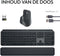 Logitech MX Keys S Combo - Toetsenbord QWERTZ DE - Draadloos RF + Bluetooth - Grafiet (3 stuks)