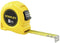 Stanley Rolbandmaat 8m - 25mm - Ergonomisch ontwerp - Geel
