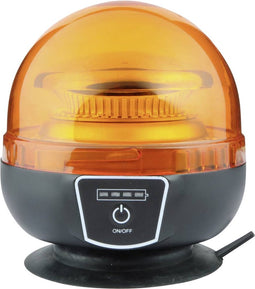 Nicar Zwaailicht WL539WB 12 V, 24 V Magneetvoet, Zuignapvoet