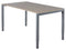 Nice Price Office - Bureau fyra 120x80cm instelbaar alu blad ew