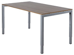 Nice Price Office - Bureau fyra 120x80cm instelbaar alu blad no