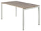 Nice Price Office - Bureau fyra 120x80cm instelbaar wit blad ew