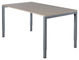 Nice Price Office - Bureau fyra 120x80cm vaste hoogte alu blad ew