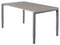 Nice Price Office - Bureau fyra 120x80cm vaste hoogte alu blad ew