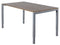 Nice Price Office - Bureau fyra 120x80cm vaste hoogte alu blad no