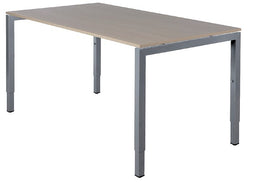 Nice Price Office - Bureau fyra 160x80cm vaste hoogte alu blad ew
