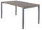 Nice Price Office - Bureau fyra 160x80cm vaste hoogte alu blad no