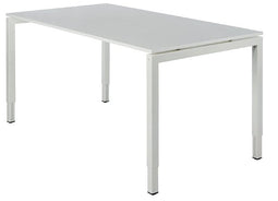 Nice Price Office - Bureau fyra 160x80cm vaste hoogte wit blad wit