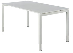 Nice Price Office - Bureau fyra 180x80cm instelbaar wit blad wit