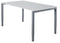 Nice Price Office - Bureau fyra 180x80cm vaste hoogte alu blad wit
