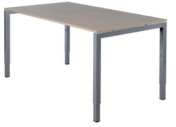 Nice Price Office - Bureau fyra 200x100cm instelbaar alu blad ew