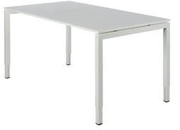 Nice Price Office - Bureau fyra 200x100cm vaste hoogte wit blad wit