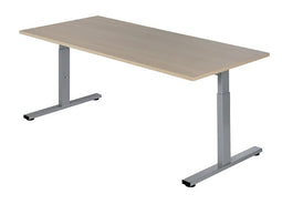 Nice Price Office - Bureau pro-fit 120x80cm instelbaar alu blad ew