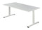 Nice Price Office - Bureau pro-fit 120x80cm instelbaar wit blad wit