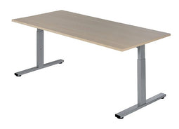 Nice Price Office - Bureau pro-fit 160x80cm instelbaar alu blad ew