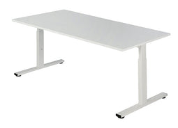 Nice Price Office - Bureau pro-fit 160x80cm instelbaar wit blad wit