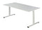Nice Price Office - Bureau pro-fit 180x80cm instelbaar wit blad wit