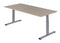 Nice Price Office - Bureau pro-fit 200x100cm instelbaar alu blad ew