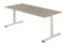 Nice Price Office - Bureau pro-fit 200x100cm instelbaar wit blad ew