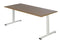 Nice Price Office - Bureau pro-fit 200x100cm instelbaar wit blad no