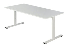 Nice Price Office - Bureau pro-fit 200x100cm instelbaar wit blad wit