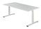 Nice Price Office - Bureau pro-fit 200x100cm instelbaar wit blad wit