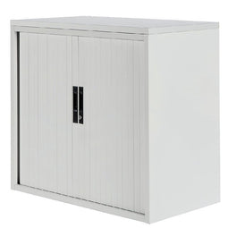 Nice Price Office - Jaloeziedeurkast 2oh 120cm wit topblad wit
