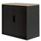 Nice Price Office - Jaloeziedeurkast 2oh 120cm zwart topblad ew