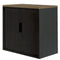 Nice Price Office - Jaloeziedeurkast 2oh 120cm zwart topblad no