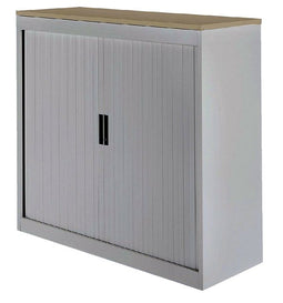Nice Price Office - Jaloeziedeurkast 3oh 120cm alu topblad no