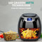 Niceey Airfryer XXL - Heteluchtfriteuse - 1800W - 8,0L - Incl. Kookboek - Zwart