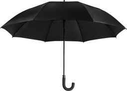 Niceey Automatische Stormparaplu met Beschermhoes - Paraplu Opvouwbaar – Windproof - tot 100km p/u - Ø 130 cm - Zwart
