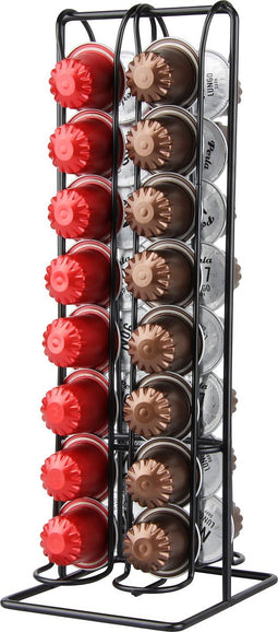 Niceey Capsule Houder - Cuphouder - Cupping - 32 Capsules - RVS - Zwart