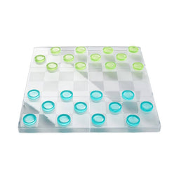 Niceey Dambord - transparant - 25x25 cm