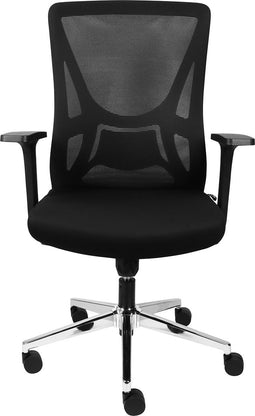 Niceey Ergonomische Bureaustoel - Verstelbaar - Bureaustoelen voor volwassenen - Zwart