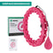 Niceey Fitness Hoelahoep Volwassenen – 24 Schakels - Fitness hoelahoep – Hoepel - Verstelbaar tot 150cm Omtrek – Thuis Sporten – Roze
