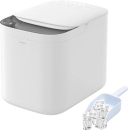 Niceey IJsblokjesmachine Pro - 2L Watercapaciteit - IJsblokjesmaker met IJsschep - IJsmachine - Per App Bestuurbaar - Desinfectiemodus - Zelfreinigingsfunctie - Wit