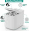 Niceey IJsblokjesmachine Pro - 2L Watercapaciteit - IJsblokjesmaker met IJsschep - IJsmachine - Per App Bestuurbaar - Desinfectiemodus - Zelfreinigingsfunctie - Wit