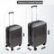Niceey Koffer - 2 Delig - Trolleyset met TSA Slot - 36L en 60L - Handbagage Koffer - Grijs