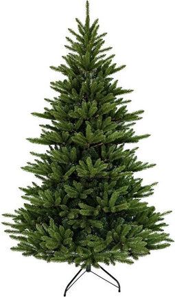 Niceey Kunstkerstboom - 150 cm - Metalen Standaard - Kunst Kerstboom voor Binnen - Zonder Verlichting - Groen