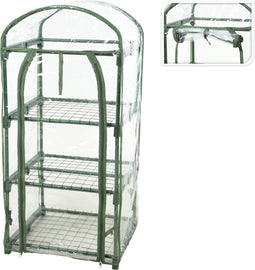 Niceey Kweekkas - Moestuin - Tuinkas - Kweektafel - Broeikas - 3 Laags - 50X45XH105CM